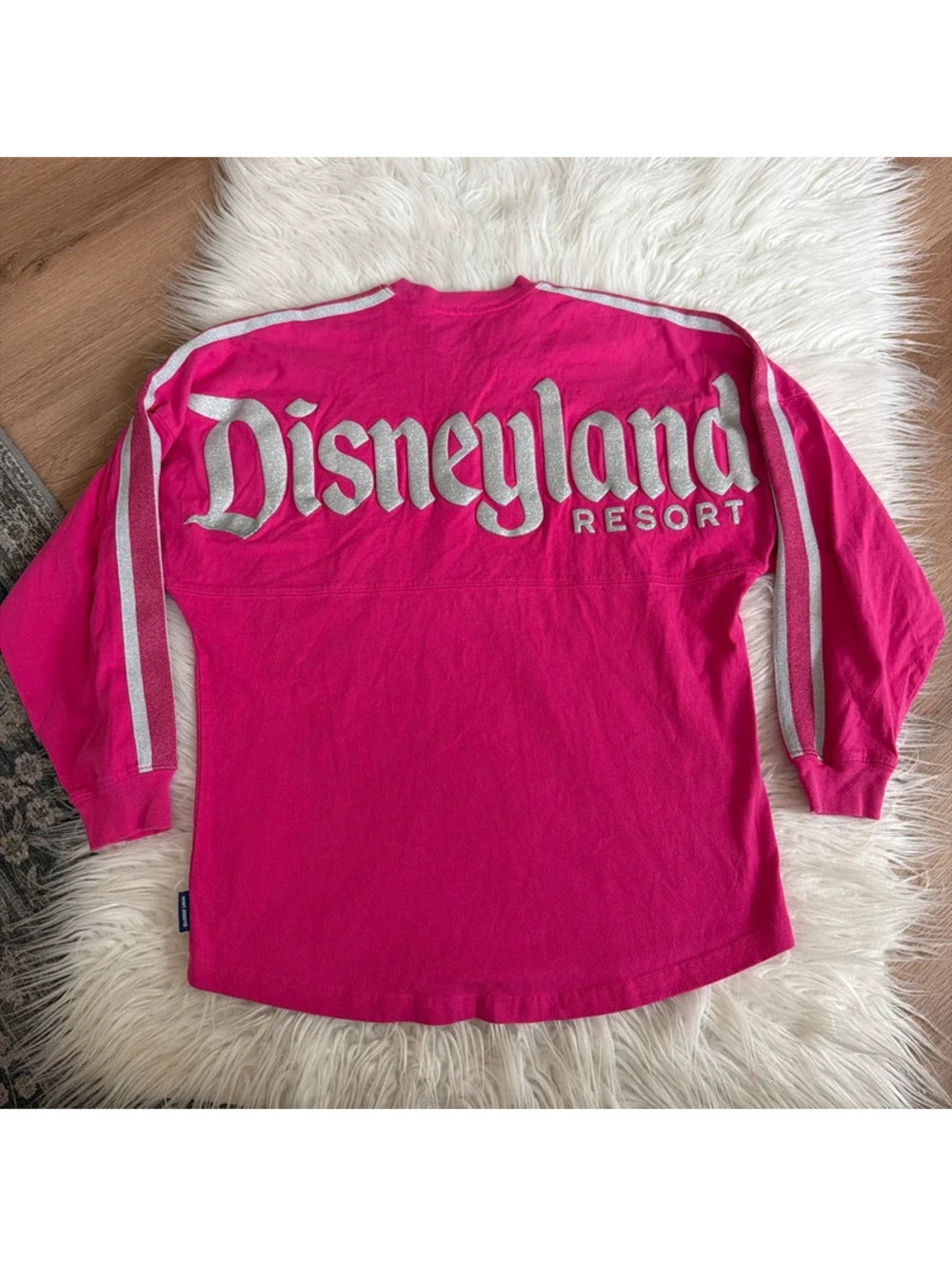 Disneyland Resort pink long sleeve shirt size S